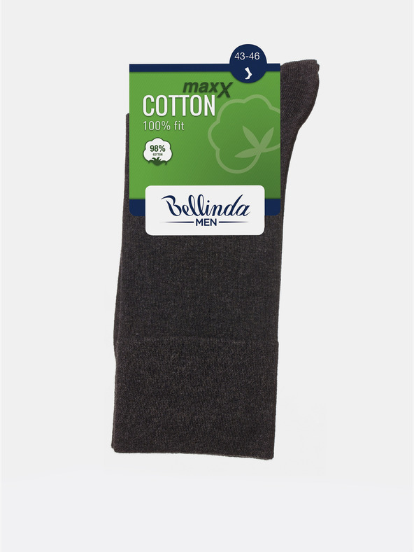 Bellinda Schwarze Herren Bellinda COTTON MAXX MEN SOCKS