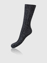 Bellinda Schwarze Wintersocken aus Wollgemisch BELLINDA Norwegian Style
