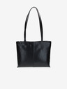 Elega Schwarze Damen Lederhandtasche ELEGA Melanie