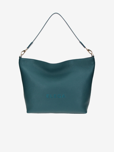 Elega Petrol Damen Lederhandtasche ELEGA Fancy