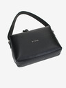 Elega Schwarze Damen Leder Umhängetasche ELEGA Hills