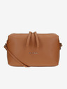 Elega Braun Damen Leder Crossbody Handtasche ELEGA Hill
