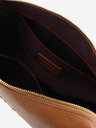 Elega Braun Damen Leder Crossbody Handtasche ELEGA Hill