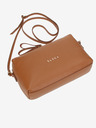 Elega Braun Damen Leder Crossbody Handtasche ELEGA Hill
