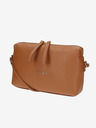 Elega Braun Damen Leder Crossbody Handtasche ELEGA Hill