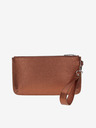 Elega Braune ELEGA Snap Handtasche aus Leder für Damen