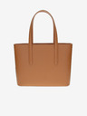 Elega Brauner Shopper aus Leder für Damen ELEGA Simone