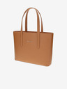 Elega Brauner Shopper aus Leder für Damen ELEGA Simone