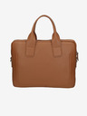 Elega Braune Leder-Laptoptasche ELEGA Brody