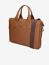 Elega Braune Leder-Laptoptasche ELEGA Brody