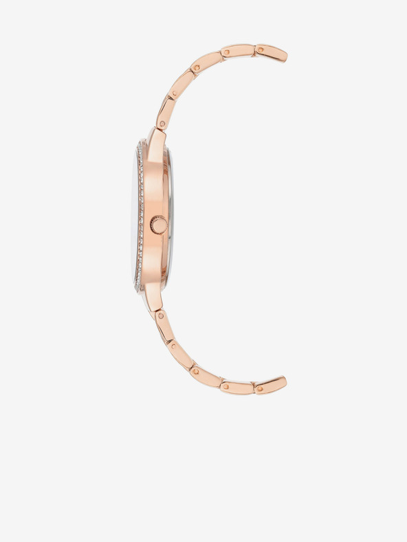 Anne Klein Anne Klein Uhren- und Kettenset in Roségold