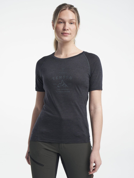 Tenson Damen TENSON Himalaya Wool Tee W schwarz