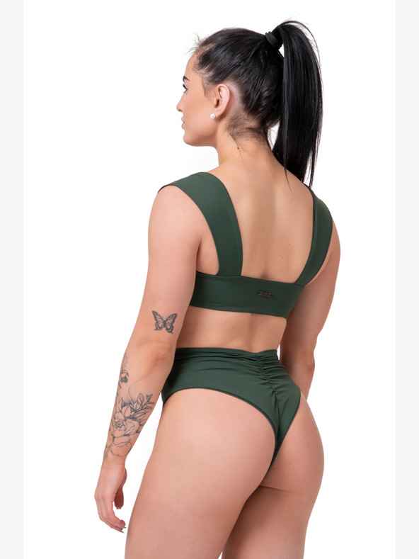 Nebbia Miami Retro-Bikinioberteil 553 S,gelb