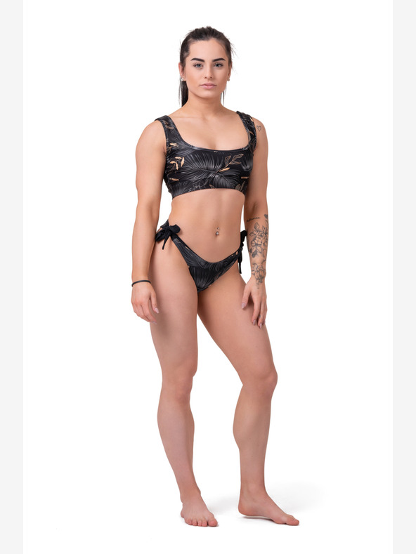 Nebbia Bikini Active Black - Bralette 554 S,vulkanschwarz