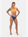 Nebbia Orangefarbenes Bandeau-One-Shoulder-Bikini-Oberteil 449