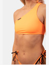 Nebbia Orangefarbenes Bandeau-One-Shoulder-Bikini-Oberteil 449