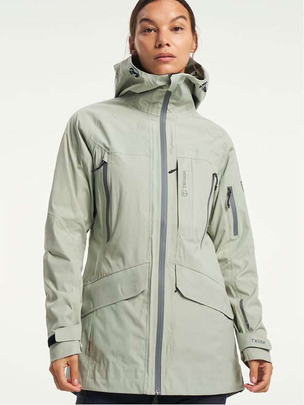 Tenson Damen-Outdoorjacke TENSON TXlite Shell Jacket W hellgrün