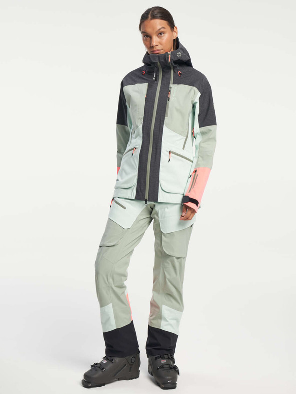 Tenson Damen TENSON Touring Shell Jacke W hellgrün