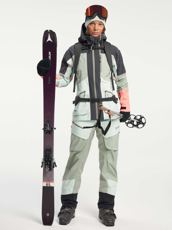 Tenson Damen TENSON Touring Shell Jacke W hellgrün