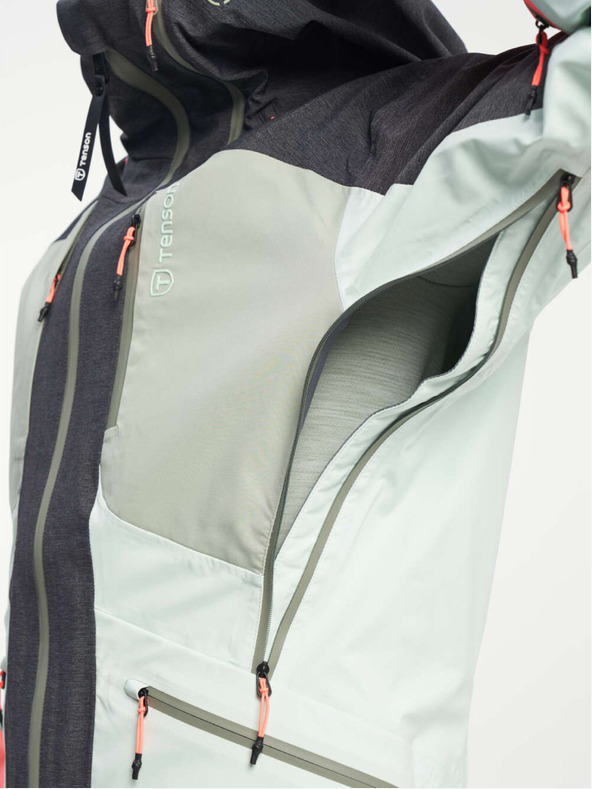 Tenson Damen TENSON Touring Shell Jacke W hellgrün