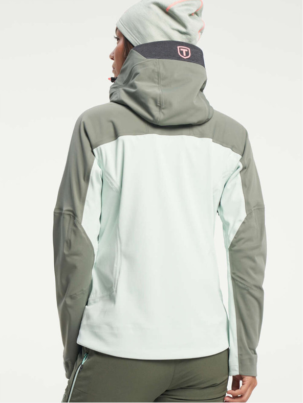 Tenson Damen Skitouren Softshell-Jacke TENSON Touring Softshell W hellgrün