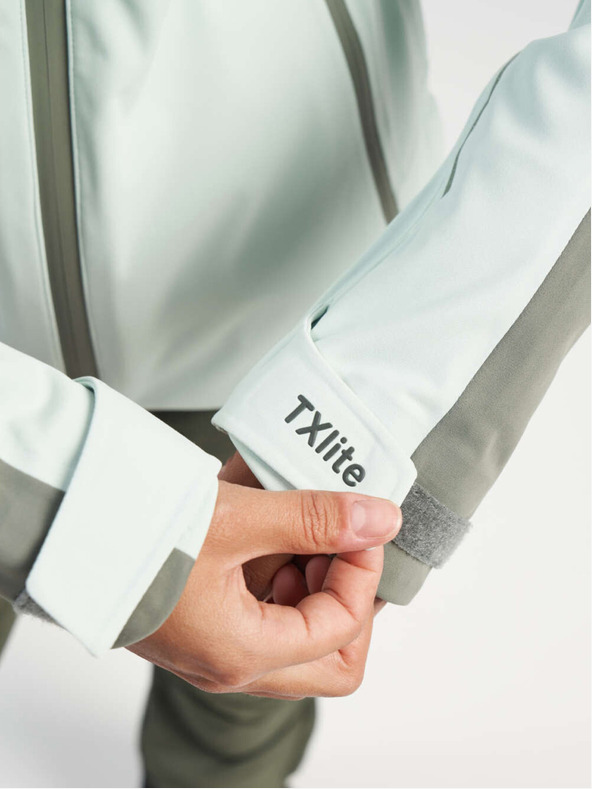 Tenson Damen Skitouren Softshell-Jacke TENSON Touring Softshell W hellgrün