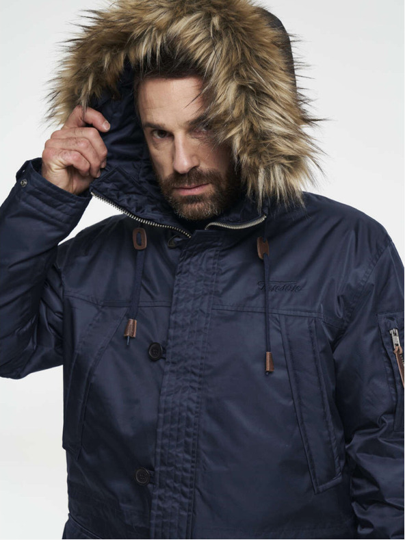 Tenson Herren-Winter-Lifestyle-Parka TENSON Himalaya Anniversary M dunkelblau