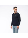 Guess Jeans Herren Schwarzes Signature T-Shirt von Guess Jeans