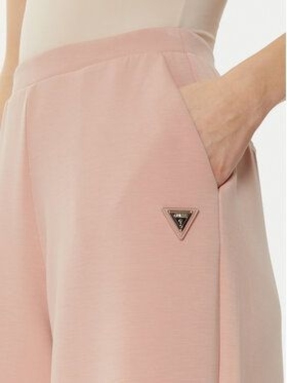 Guess Jeans Damen Rosa Weite Jogginghose Guess Jeans