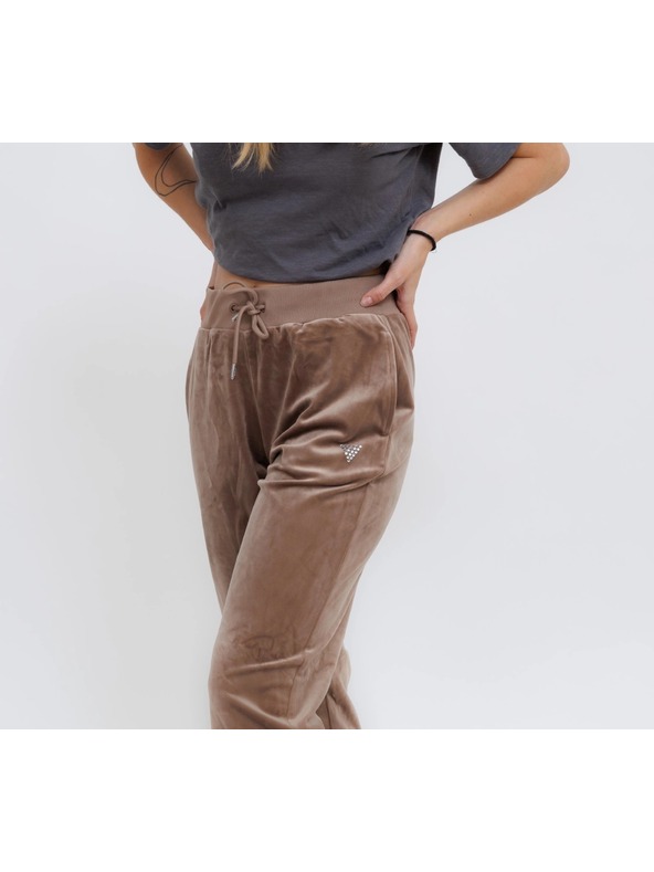 Guess Jeans Damen Braune Jogginghose Coutore D104 Guess Jeans