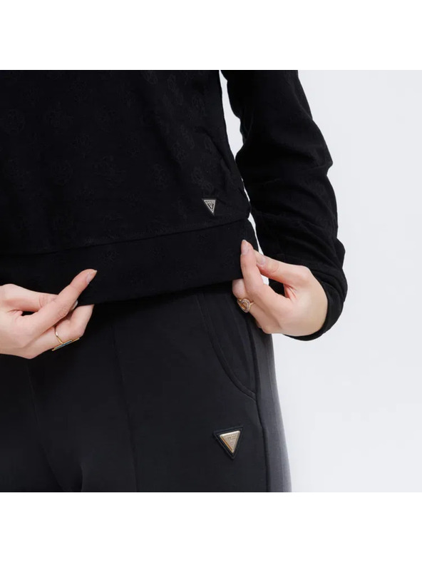 Guess Jeans Damen schwarze Jacke Monica Guess Jeans