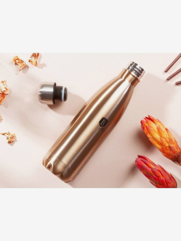 Berlingerhaus Edelstahl-Thermosflasche 0,5 l BERLINGERHAUS Rosegold Metallic Line