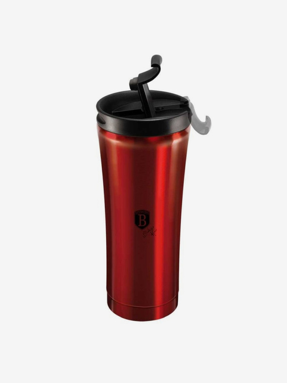 Berlingerhaus Thermobecher 500 ml Burgund Metallic Linie BERLINGERHAUS