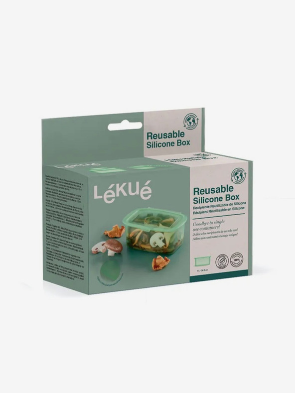 Lékué Lékué grüner Silikonbehälter für Lebensmittel (1000 ml)