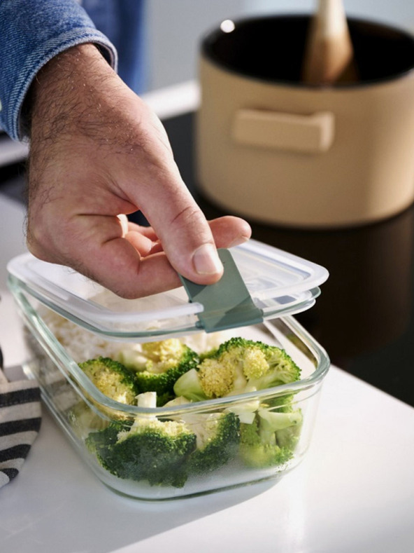 Mepal Mepal EasyClip 1500 ml Vorratsdose aus Glas