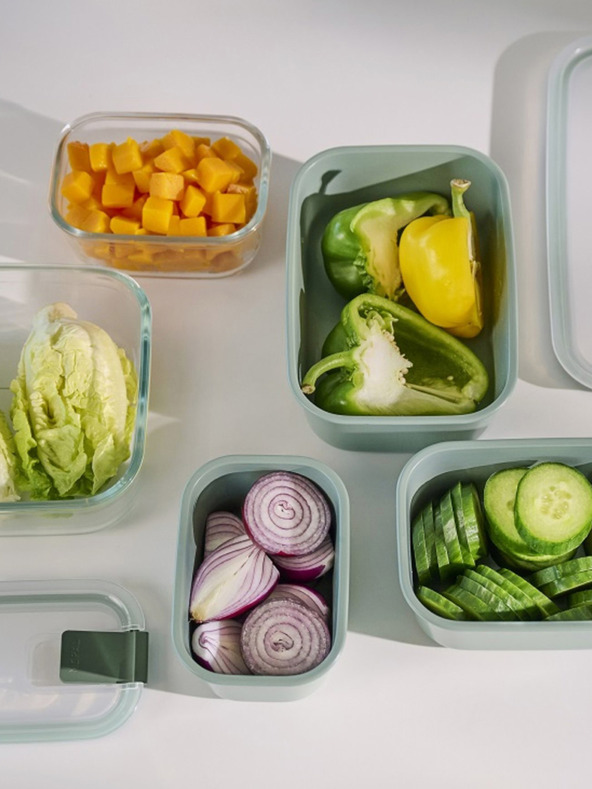 Mepal Mepal EasyClip 1500 ml Vorratsdose aus Glas