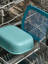 Mepal Hellblauer Schüsselset Mepal Cirqula Rectangular 750 + 1500 + 3000 ml