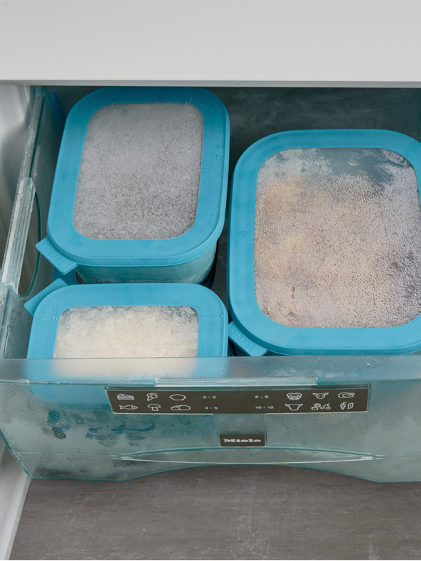 Mepal Hellgrün Mepal Cirqula Rectangular 750 +1500 + 3000 ml Schalen-Set