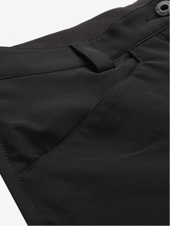 ALPINE PRO Damen-Softshell-Capri ALPINE PRO WEDERA schwarz