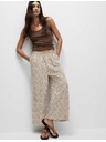 Marks & Spencer Geometrische Hosenrock mit weitem Bein Marks & Spencer braun