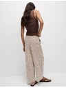 Marks & Spencer Geometrische Hosenrock mit weitem Bein Marks & Spencer braun