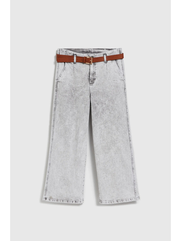 Moodo Graue Damenjeans Moodo