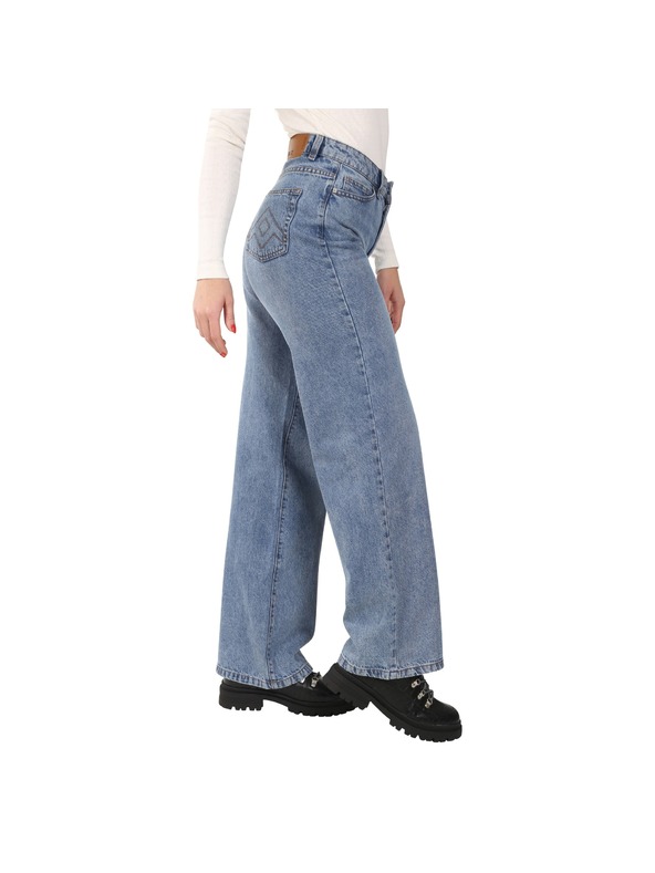 NAX Damenjeans nax NAX AWERA Flussblau