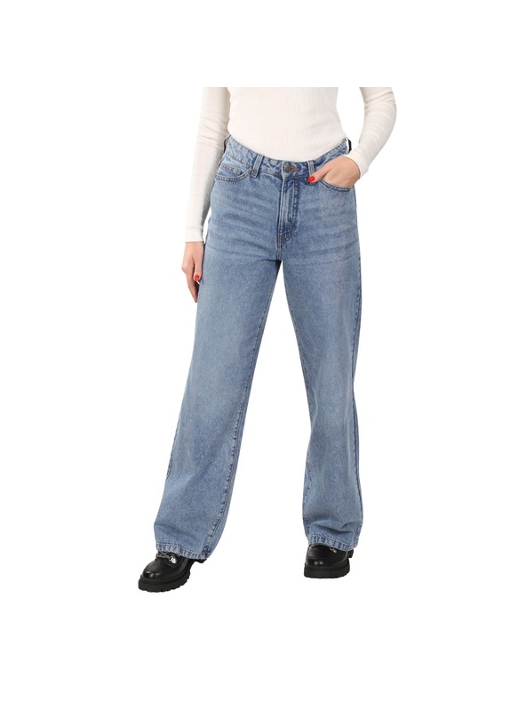 NAX Damenjeans nax NAX AWERA Flussblau