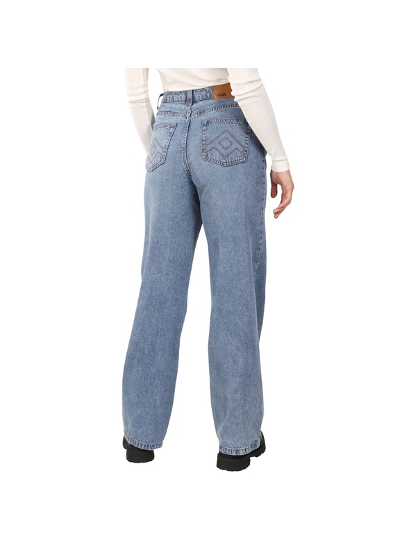 NAX Damenjeans nax NAX AWERA Flussblau