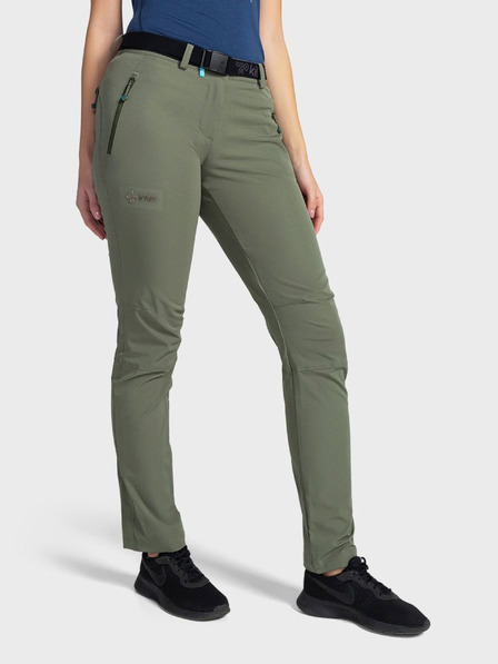 Kilpi Khakifarbene Damen-Outdoor-Hose Kilpi BELVELA