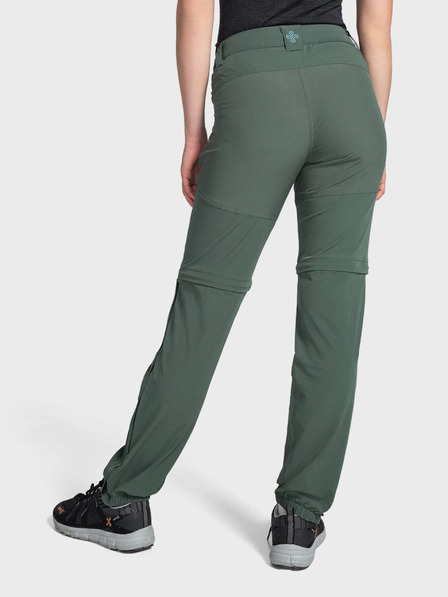 Kilpi Dunkelgrüne Damen-Outdoor-Hose Kilpi HOSIO