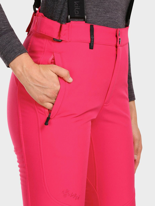 Kilpi Dunkelrosa Damen-Softshell-Skihose Kilpi RHEA
