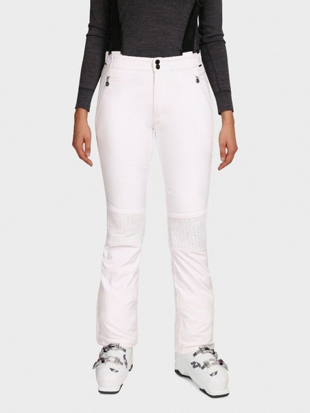 Kilpi Weiße Damen-Softshell-Skihose Kilpi DIONE