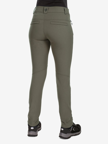 Kilpi Khakifarbene Damen-Outdoor-Hose KILPI LAGO